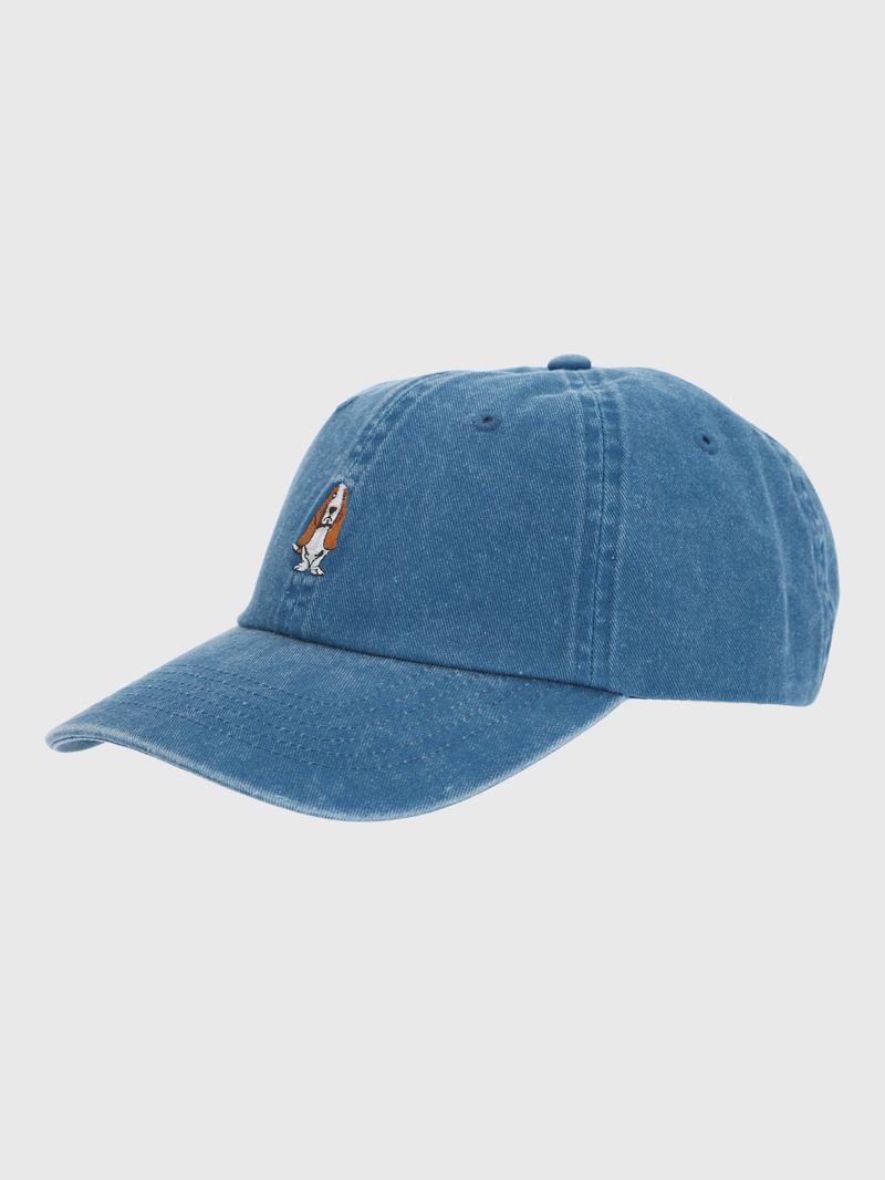 Gorra-Algodon-Organico-HP-Cap-Dog-Azul-Hush-Puppies