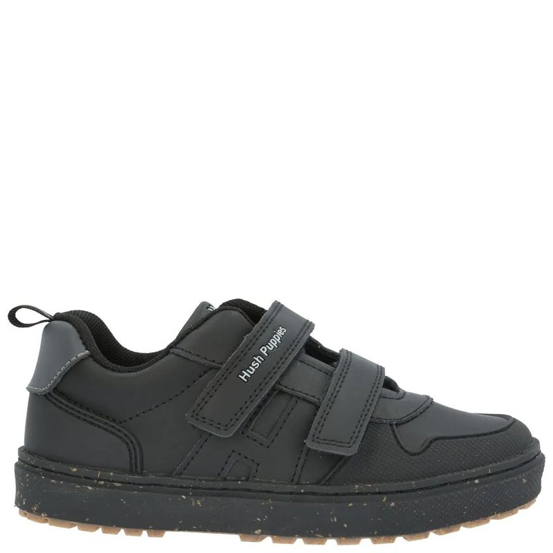 Zapatilla-Para-Niño-Cuero-Oliver-Negro-Hush-Puppies