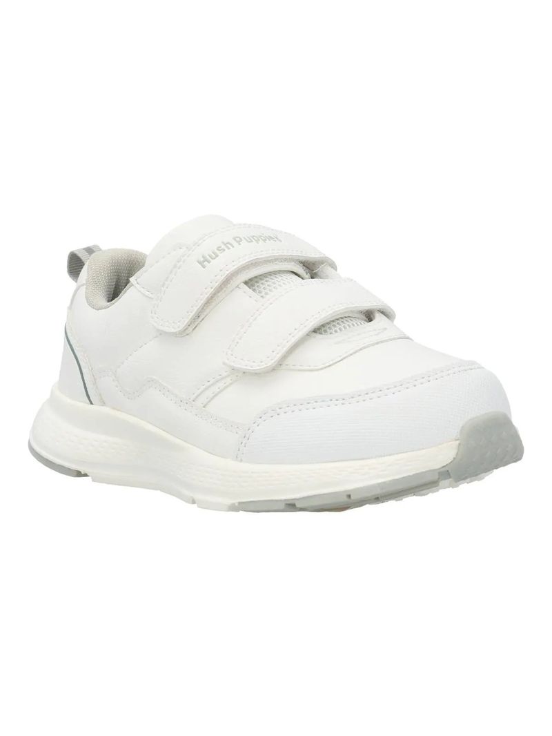 Zapatilla-Para-Niño-Poliuretano-New-Chance-Velcro-Blanco-Hush-Puppies