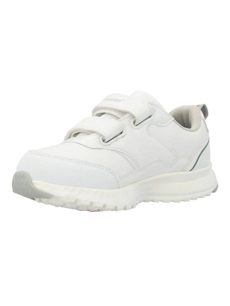 Zapatilla-Para-Niño-Poliuretano-New-Chance-Velcro-Blanco-Hush-Puppies