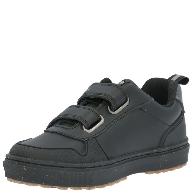 Zapatilla-Para-Niño-Cuero-Oliver-Negro-Hush-Puppies
