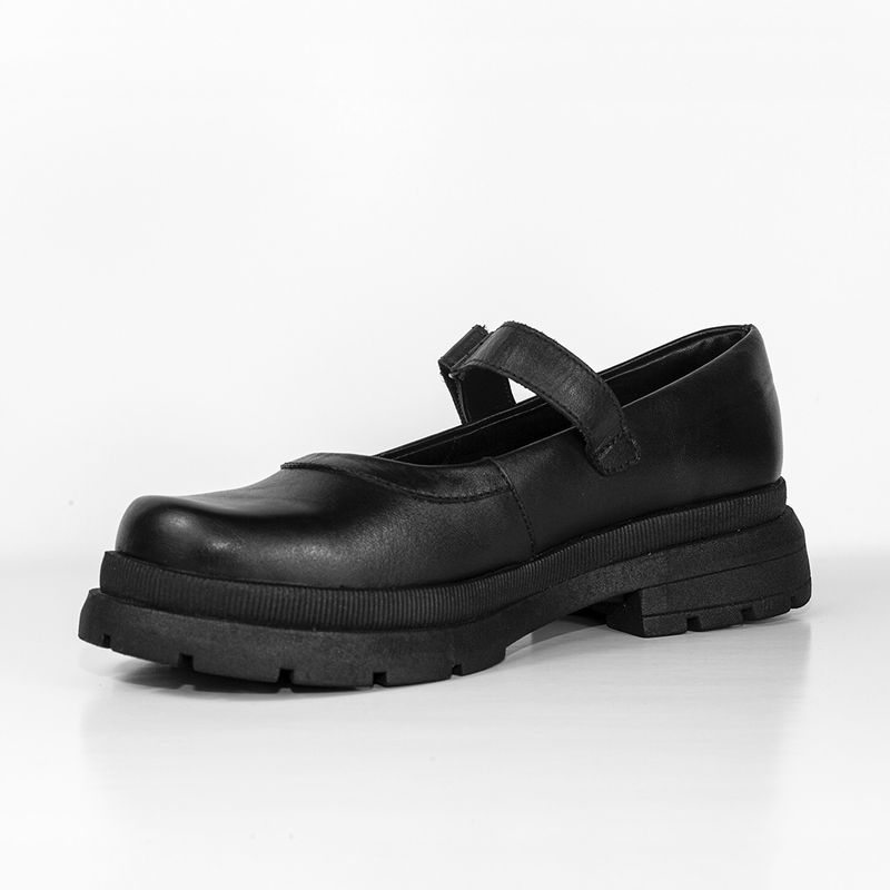 Zapato-Para-Niña-Cuero-Mia-Negro-Hush-Puppies