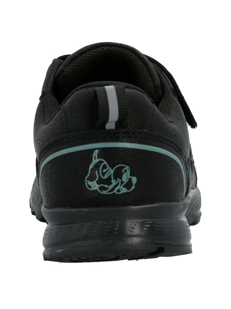 Zapatilla-Para-Niño-Poliuretano-New-Chance-Velcro-Negro-Hush-Puppies