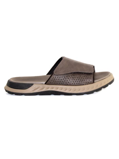 Sandalias Para Hombre Sintetico Oscar Marron Hush Puppies
