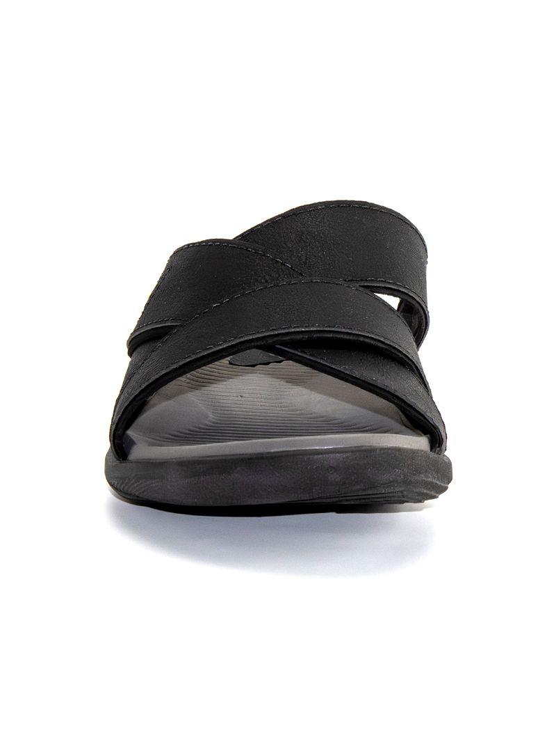 Sandalias-Para-Hombre-Sintetico-Mauro-Negro-Hush-Puppies