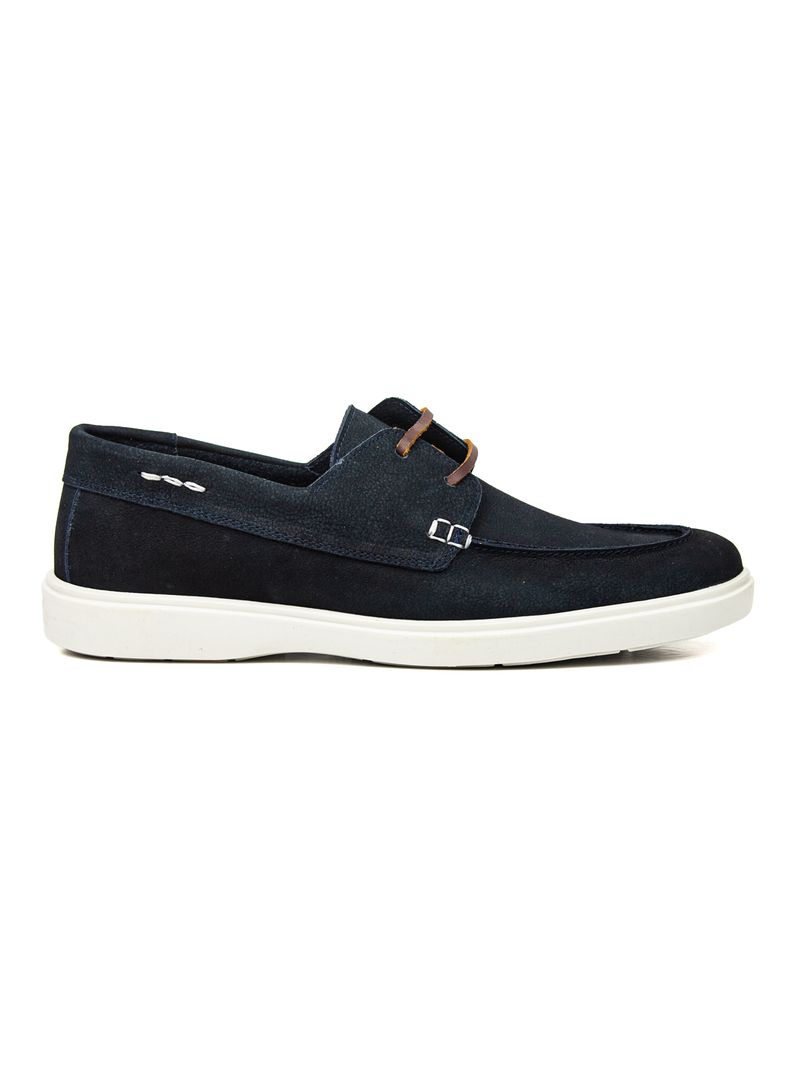Mocasines-Para-Hombre-Cuero-Remo-Azul-Hush-Puppies