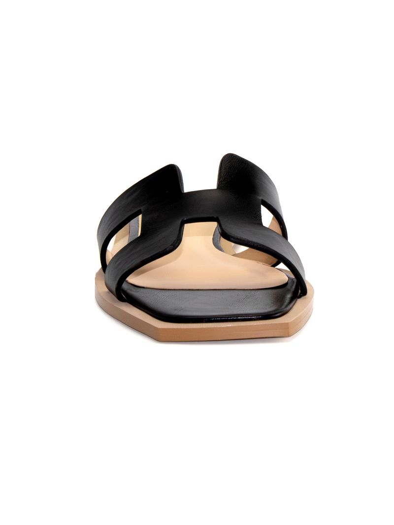Sandalias-Para-Mujer-Cuero-Sofia-Negro-Hush-Puppies