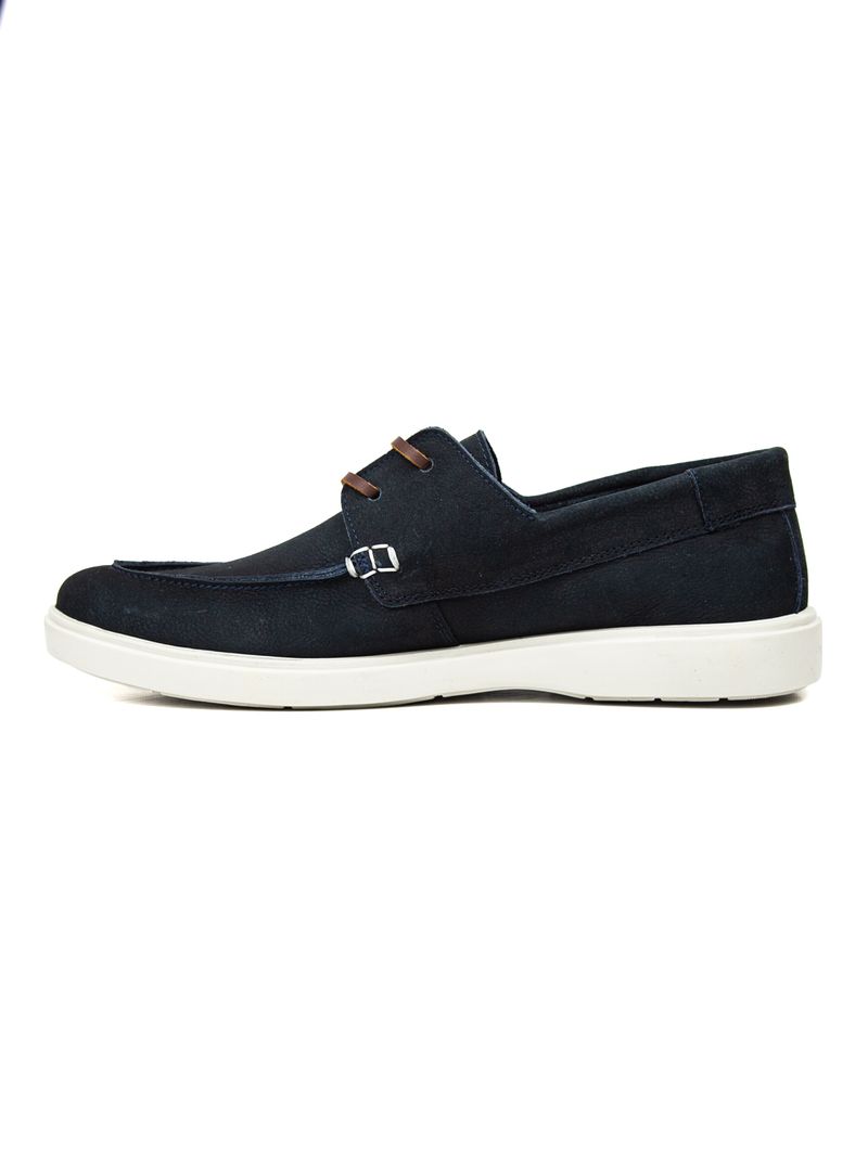 Mocasines-Para-Hombre-Cuero-Remo-Azul-Hush-Puppies