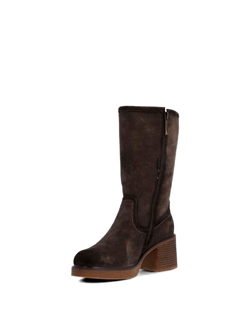 Bota-Para-Mujer-Cuero-Estella-Gris-Oscuro-Hush-Puppies